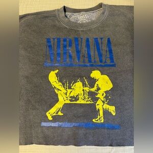 Nirvana crop sleeveless sweater